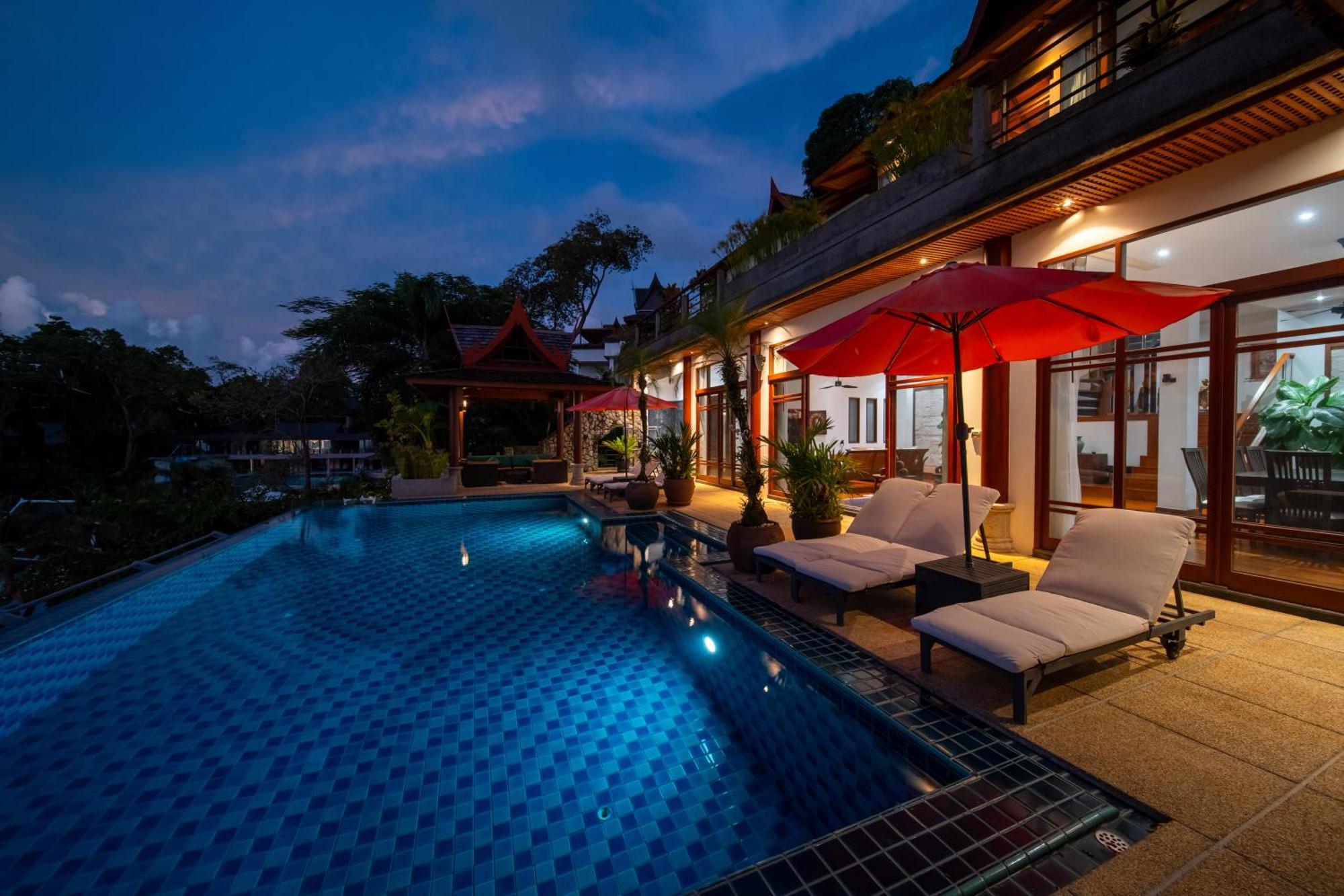 Surin Luxurious 6Br Private Swimming Pool Stunning Sunset Villa Phuket Esterno foto