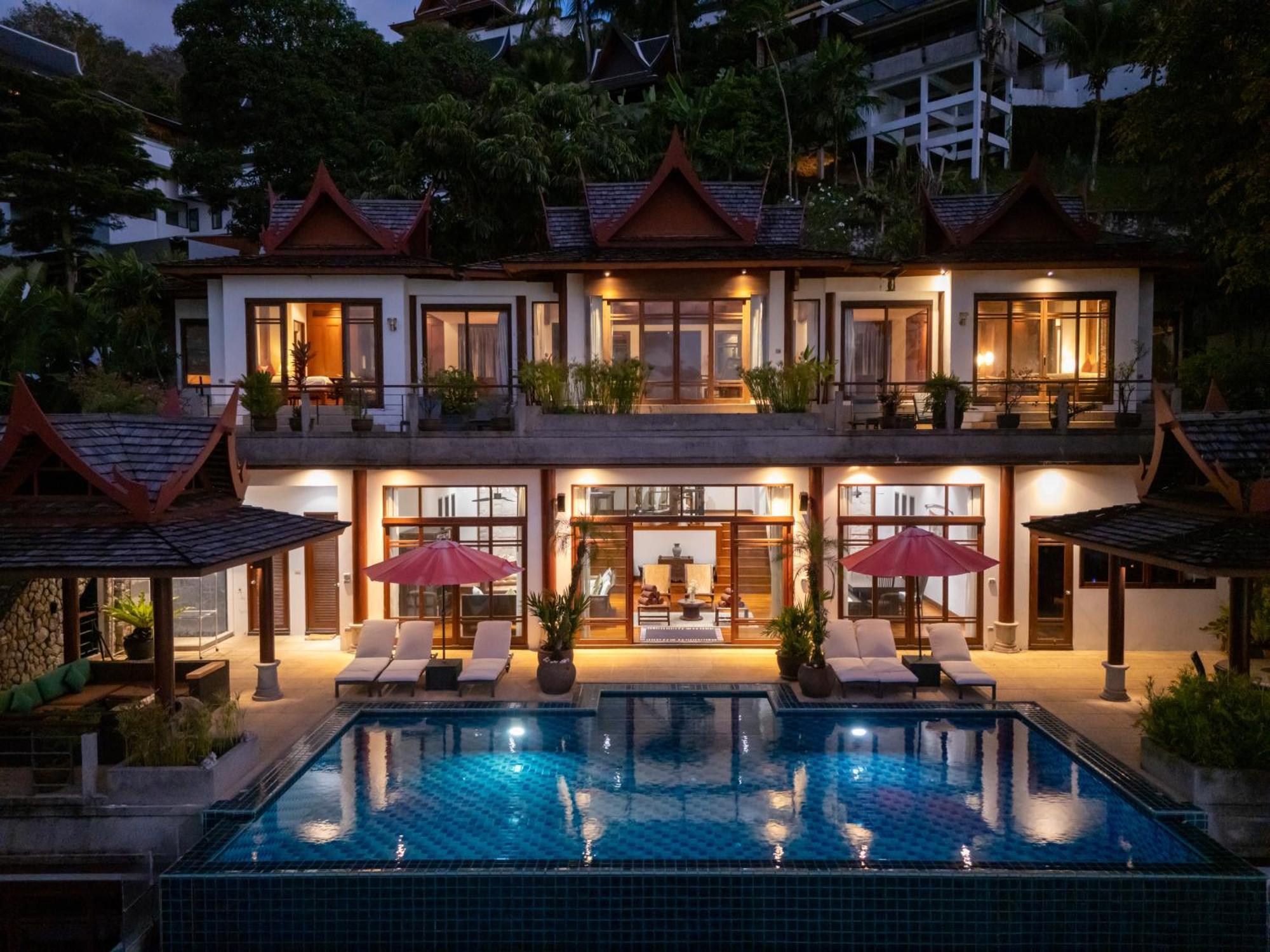 Surin Luxurious 6Br Private Swimming Pool Stunning Sunset Villa Phuket Esterno foto