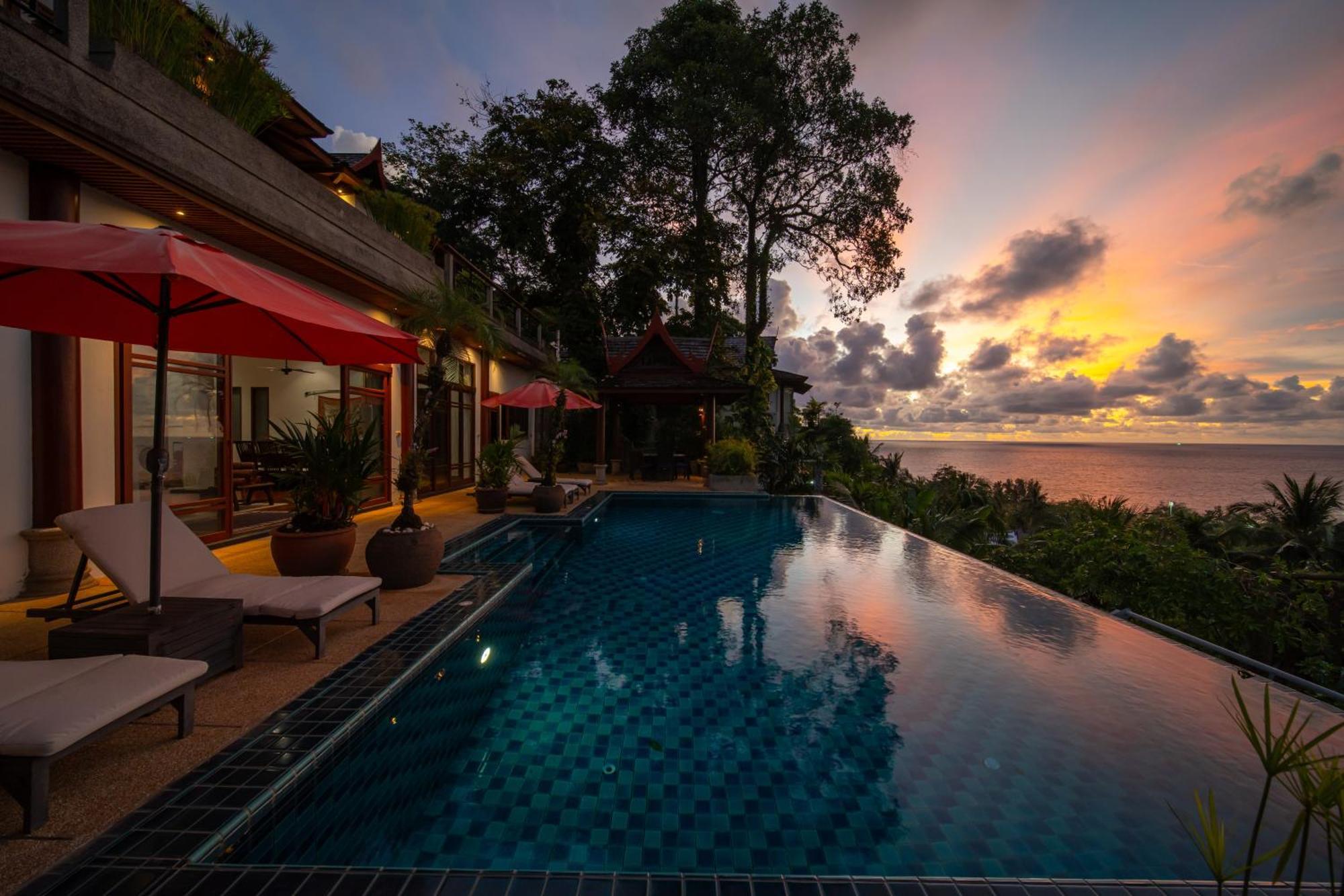 Surin Luxurious 6Br Private Swimming Pool Stunning Sunset Villa Phuket Esterno foto