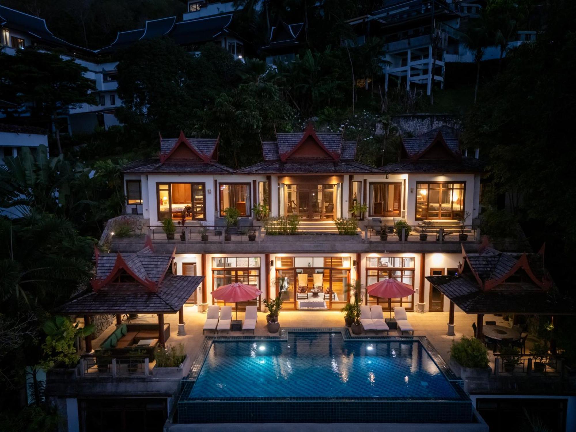 Surin Luxurious 6Br Private Swimming Pool Stunning Sunset Villa Phuket Esterno foto