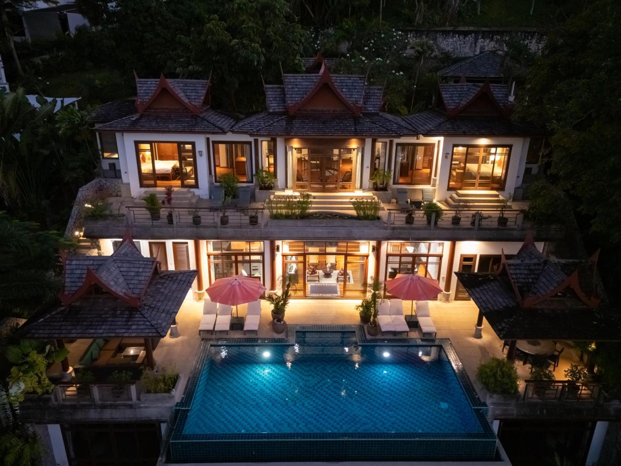 Surin Luxurious 6Br Private Swimming Pool Stunning Sunset Villa Phuket Esterno foto